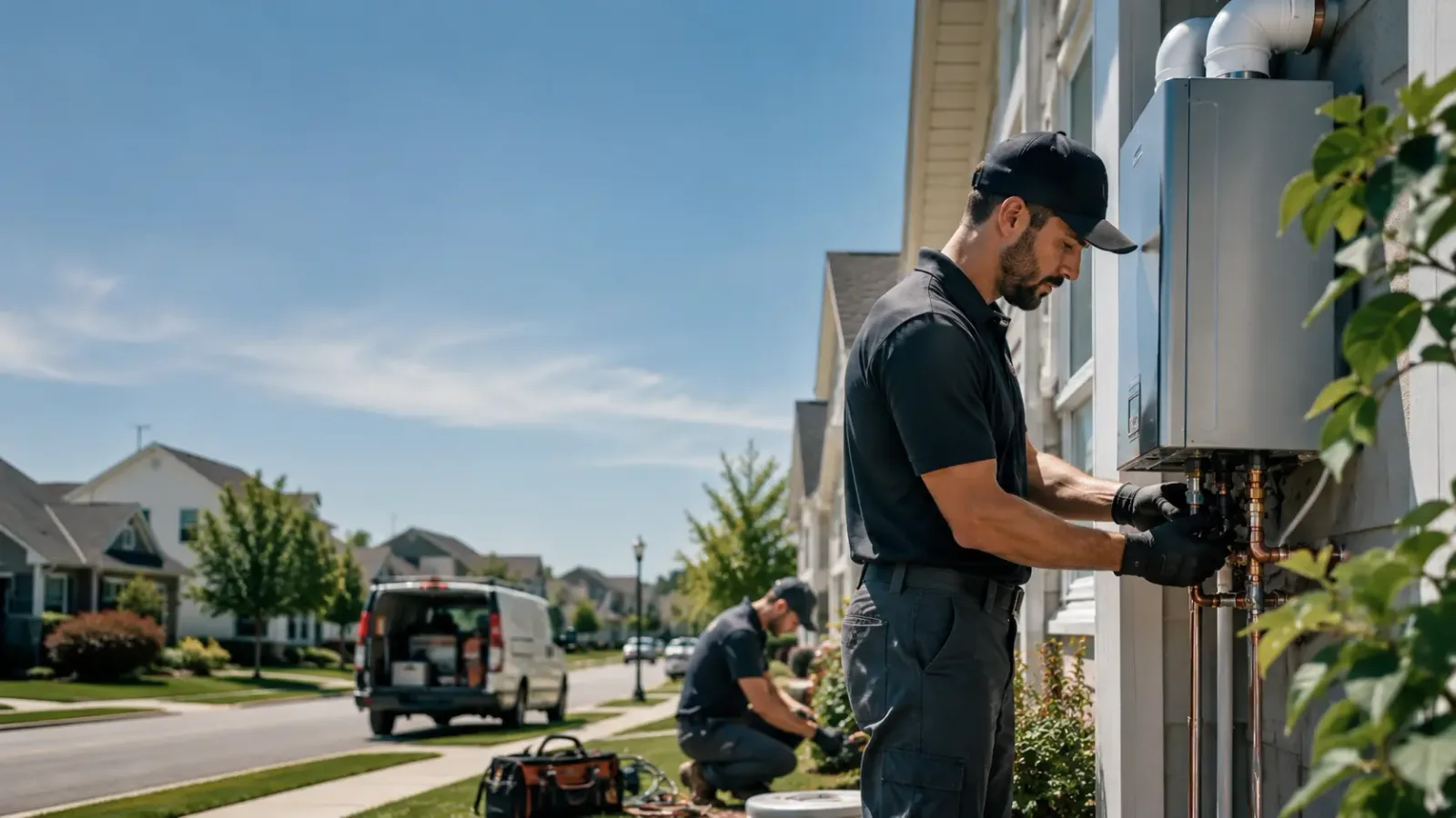 Tankless Water Heater Installation in Hampden, ND